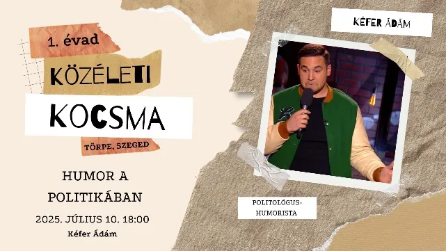 Közéleti Kocsma 1. évad / Humor a politikában